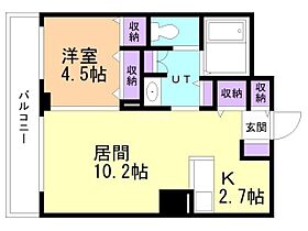 8階 / 1LDK / 42.56㎡