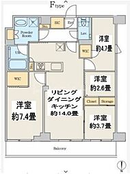 間取図画像 4LDK