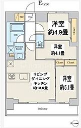 間取図画像 3LDK