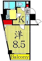 間取図画像 1K