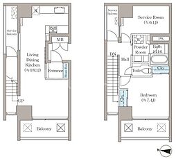 間取図画像 1SLDK