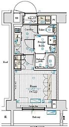 ブライズフォルム墨田 1Kの間取図画像