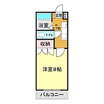 トワムールミカワ 403 ｜ 山口県下関市三河町15-23（賃貸マンション1K・4階・23.43㎡） その2