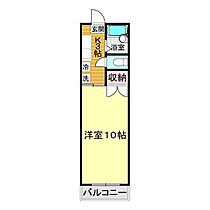 ハイツ大学前 302 ｜ 山口県下関市大学町1丁目4-17（賃貸アパート1K・3階・27.00㎡） その2