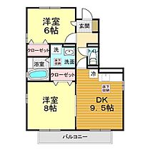 山口県下関市小月市原町12-3（賃貸アパート2LDK・1階・57.13㎡） その2