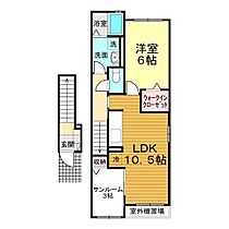 山口県下関市吉見古宿町詳細未定（賃貸アパート1LDK・2階・48.91㎡） その2