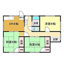 清末西町3丁目H貸家E  ｜ 山口県下関市清末西町3丁目9-58（賃貸一戸建3K・--・60.45㎡） その2