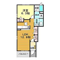 山口県下関市大字田倉6番5号（賃貸アパート1LDK・1階・46.49㎡） その2