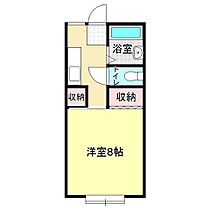 スカイコーポワイケイ 201 ｜ 山口県下関市生野町2丁目31-9（賃貸アパート1K・2階・23.18㎡） その2