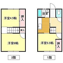 エクセルコート 107 ｜ 山口県下関市永田本町2丁目3番20号（賃貸アパート3K・1階・46.50㎡） その2