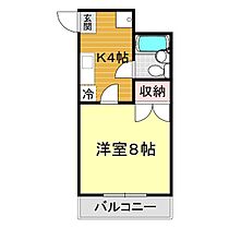 メゾンT2 102 ｜ 山口県下関市一の宮町3丁目2-26（賃貸アパート1K・1階・22.90㎡） その2