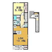 山口県下関市栄町11番12号（賃貸アパート1LDK・2階・44.32㎡） その2