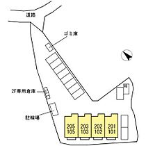 山口県下関市熊野町1丁目7-12（賃貸アパート1LDK・2階・55.39㎡） その13