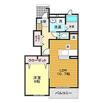 山口県下関市秋根上町3丁目7-12（賃貸アパート1LDK・1階・44.24㎡） その2