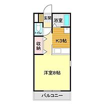 フレンディ27 311 ｜ 山口県下関市垢田町3丁目11-11（賃貸アパート1R・3階・28.15㎡） その2