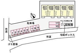 山口県下関市豊浦町大字川棚11577番6（賃貸アパート2LDK・2階・59.09㎡） その18