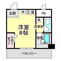 山口県下関市今浦町8-25（賃貸マンション1R・4階・24.10㎡） その2