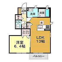 山口県下関市一の宮町1丁目6-1（賃貸アパート1LDK・1階・46.87㎡） その2