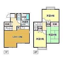 タウンハウス綾羅木 202 ｜ 山口県下関市綾羅木南町2丁目5-4（賃貸タウンハウス3LDK・--・72.04㎡） その2