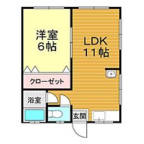 石田コーポ 103 ｜ 山口県下関市大学町5丁目11-31（賃貸アパート1LDK・1階・34.78㎡） その2