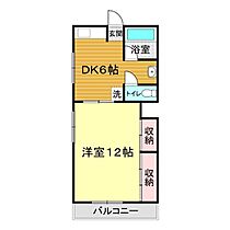 コーポ武久 201 ｜ 山口県下関市武久町1丁目46-8（賃貸アパート1DK・2階・39.76㎡） その2