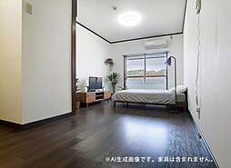 コーポラスクレア 202 2階ワンルームのリビング/ダイニング