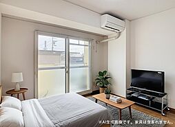 ラビーネ 205 2階ワンルームのリビング/ダイニング