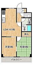 ミナモトマンション　2 202 ｜ 埼玉県川口市元郷５丁目26番地6号（賃貸マンション2LDK・2階・48.60㎡） その2