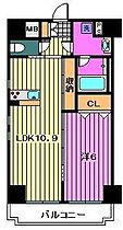 Elvita 803 ｜ 埼玉県川口市川口２丁目12番地10号（賃貸マンション1LDK・8階・42.92㎡） その2