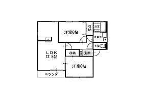 メゾン本山1号地(Wi-Fi)  ｜ 香川県三豊市豊中町本山甲（賃貸アパート2LDK・2階・57.62㎡） その2