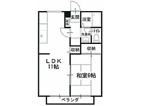 サンガーデン岸上1号地  ｜ 香川県観音寺市吉岡町（賃貸アパート1LDK・2階・40.92㎡） その2