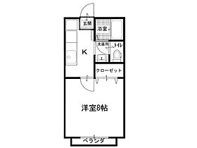 江藤ハイツ8号地  ｜ 香川県観音寺市本大町（賃貸アパート1K・2階・27.08㎡） その2