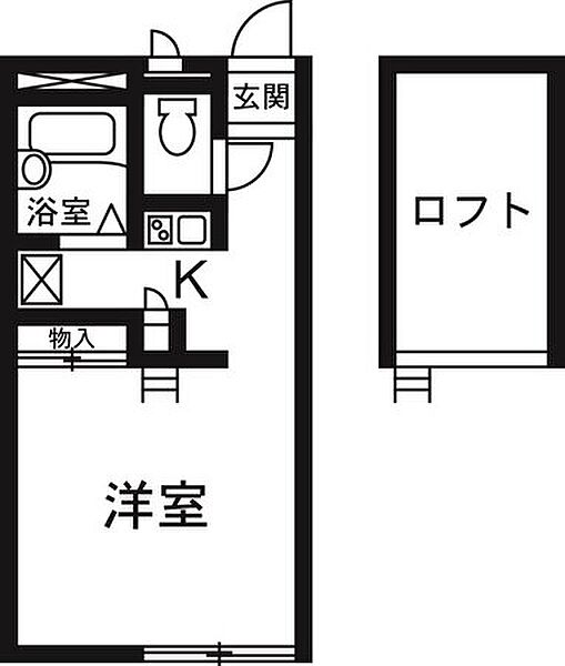 エスポワール前橋 104｜群馬県前橋市六供町５丁目(賃貸アパート1K・1階・20.28㎡)の写真 その2