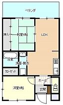 マンション大山  ｜ 京都府福知山市字堀（賃貸マンション2LDK・4階・58.29㎡） その2