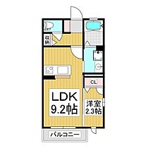 ヴィラマイルストン  ｜ 長野県千曲市大字内川（賃貸アパート1LDK・1階・30.45㎡） その2