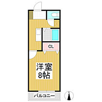 アパルト長野　1 305 ｜ 長野県長野市稲里町下氷鉋（賃貸マンション1K・3階・26.00㎡） その2