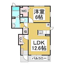 長野県千曲市大字桜堂（賃貸アパート1LDK・1階・46.22㎡） その2