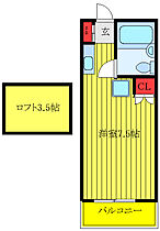 ラミアールef 302 ｜ 東京都板橋区常盤台3丁目（賃貸アパート1R・3階・19.36㎡） その2