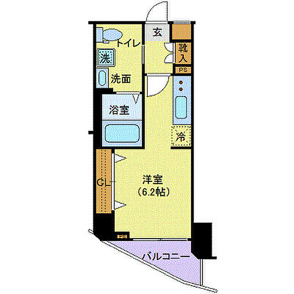 クレヴィスタ池袋本町 403｜東京都豊島区池袋本町4丁目(賃貸マンション1R・4階・20.44㎡)の写真 その2