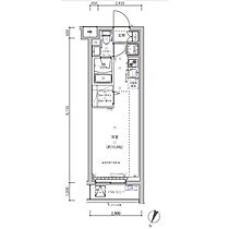 スパシエベルタ板橋本町 206 ｜ 東京都板橋区宮本町（賃貸マンション1R・2階・25.37㎡） その2