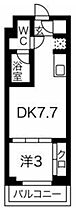 スパシエベルタ板橋本町 103 ｜ 東京都板橋区宮本町（賃貸マンション1DK・1階・25.35㎡） その2