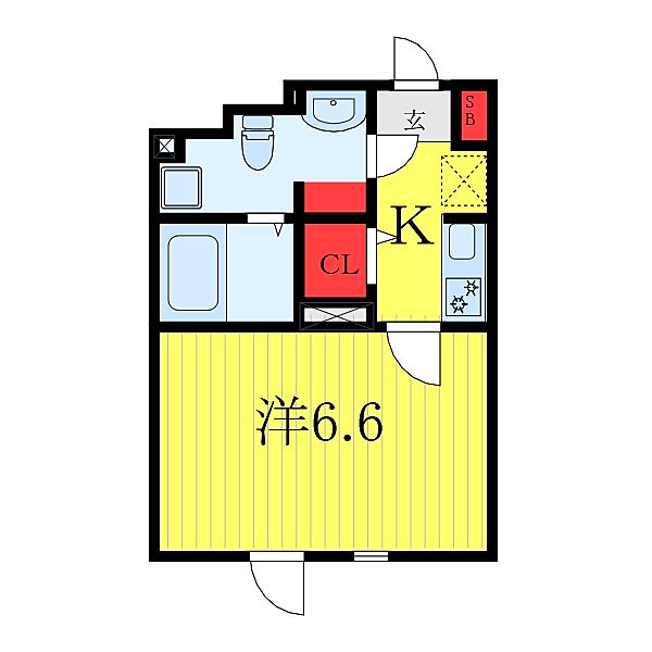 アトリオフラッツ板橋本町 303｜東京都板橋区大和町(賃貸マンション1K・3階・21.78㎡)の写真 その2