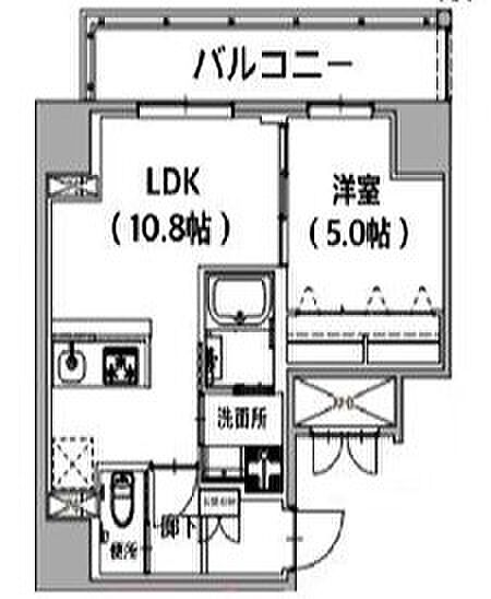 東京都北区王子1丁目(賃貸マンション1LDK・3階・40.01㎡)の写真 その2