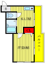 リビオンコート 401 ｜ 東京都北区東十条6丁目（賃貸マンション1DK・4階・23.06㎡） その2