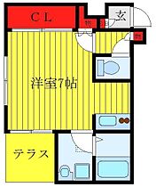 東京都北区田端1丁目（賃貸アパート1R・1階・25.00㎡） その2