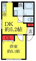 ジュエシュピーレン蓮根 201 ｜ 東京都板橋区蓮根3丁目3-2（賃貸マンション1DK・2階・23.55㎡） その2