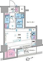 東京都北区西ケ原1丁目（賃貸マンション1R・5階・28.95㎡） その2