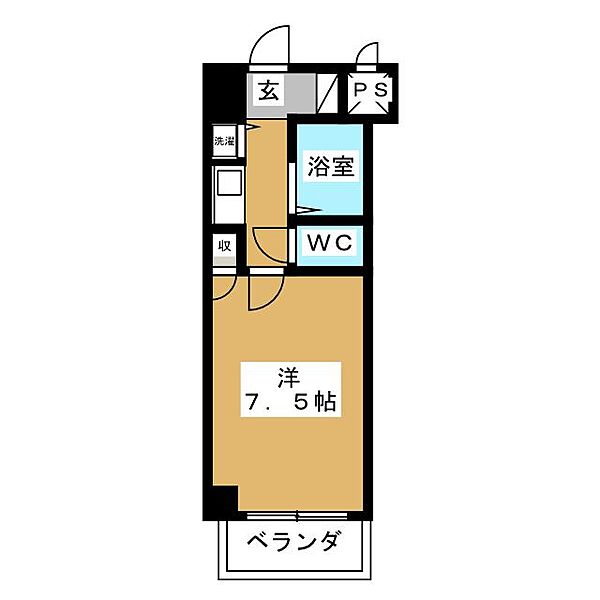 千早ベストビル ｜愛知県名古屋市中区新栄２丁目(賃貸マンション1K・5階・22.28㎡)の写真 その2