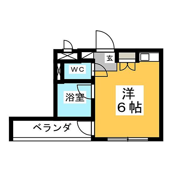 サン・ワイド・ウッズ ｜愛知県名古屋市中区富士見町(賃貸マンション1R・3階・15.84㎡)の写真 その2