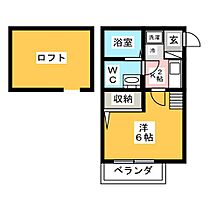 プランタン白金  ｜ 愛知県名古屋市昭和区白金１丁目（賃貸アパート1K・2階・18.90㎡） その2